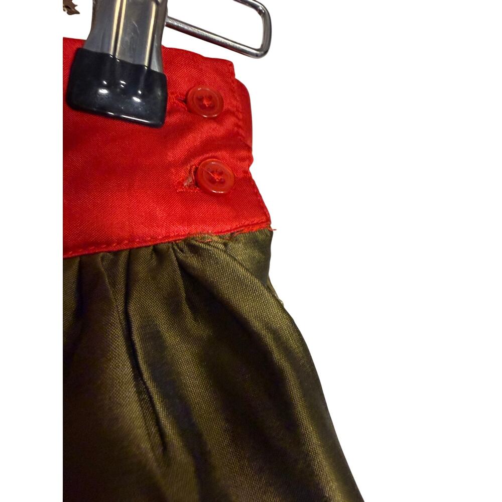 Frances Valentine Barbara Gathered Colorblock Midi Skirt Women’s Sz. S - Picture 10 of 11